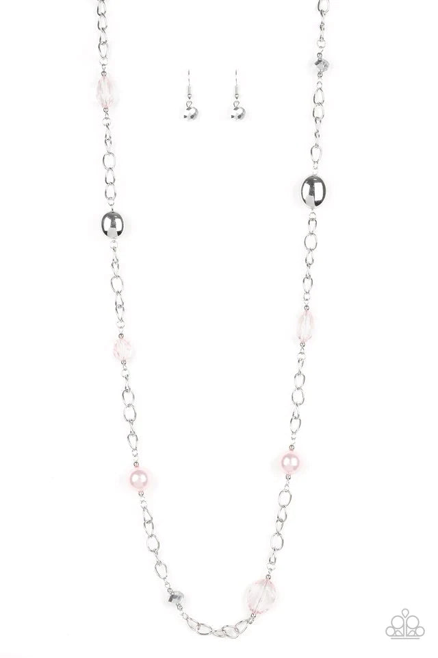 Paparazzi Necklace ~ Only For Special Occasions - Pink