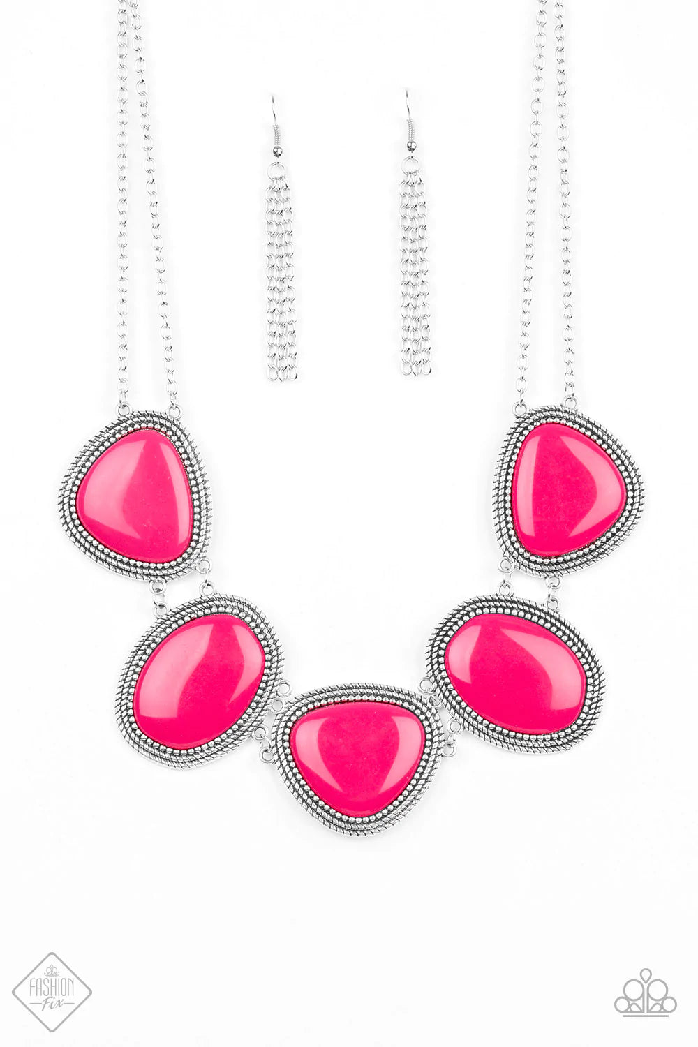 Paparazzi Necklace ~ Viva La VIVID  - Pink