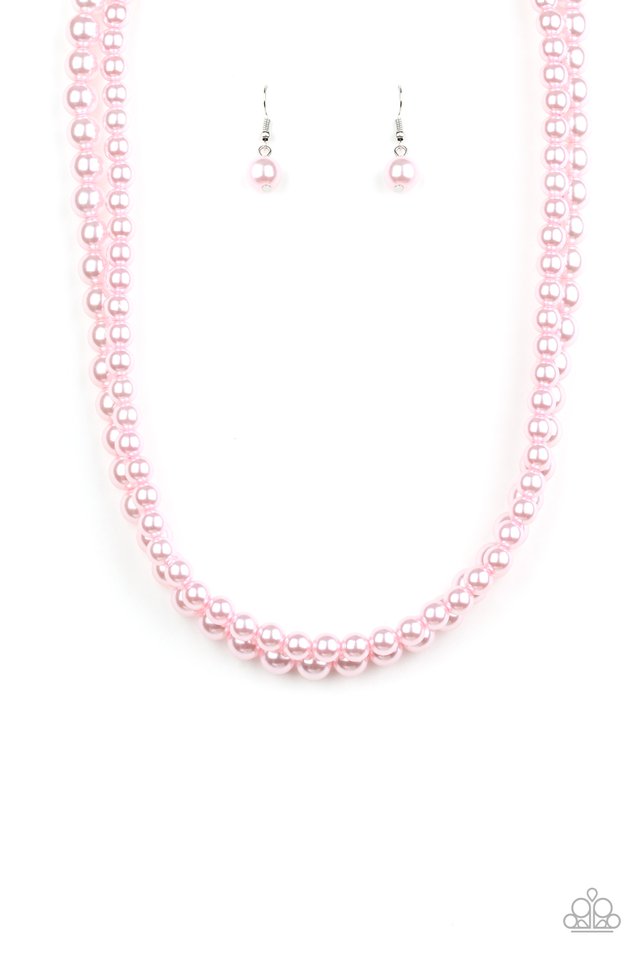 Woman Of The Century - Pink - Paparazzi Necklace Image