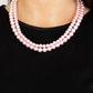 Woman Of The Century - Pink - Paparazzi Necklace Image