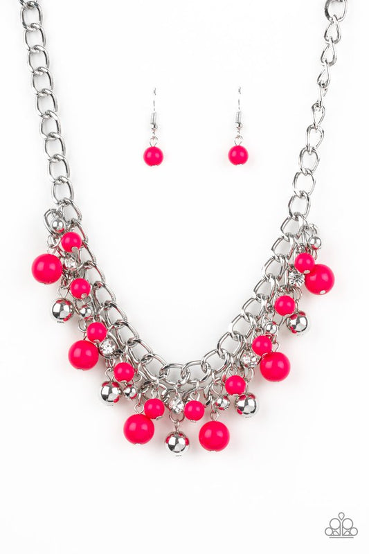 The Bride To BEAD - Pink - Paparazzi Necklace Image