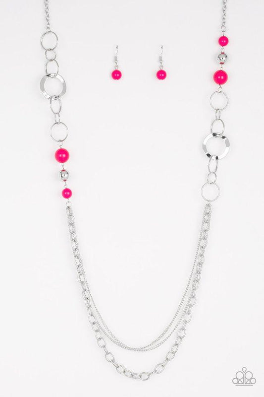 Collar Paparazzi ~ Modern Motley - Rosa