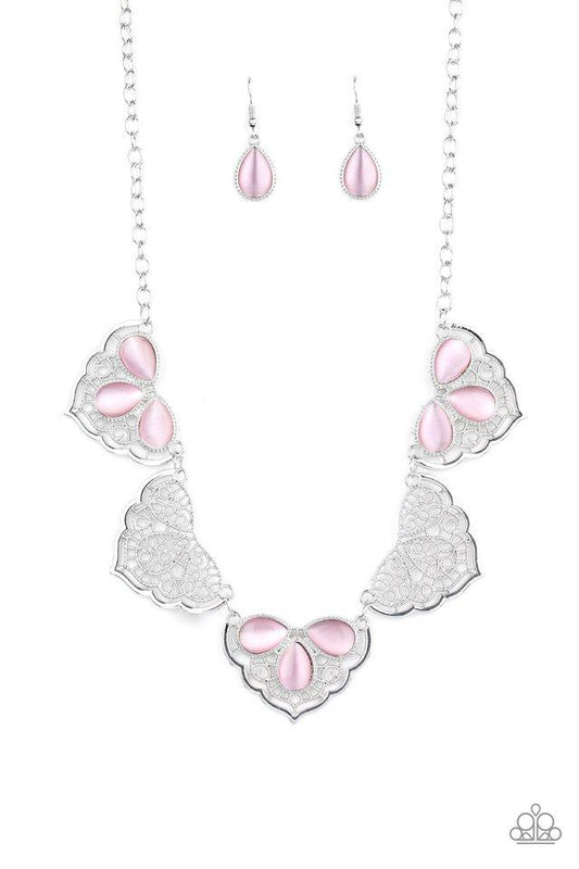 Collar Paparazzi ~ East Coast Essence - Rosa