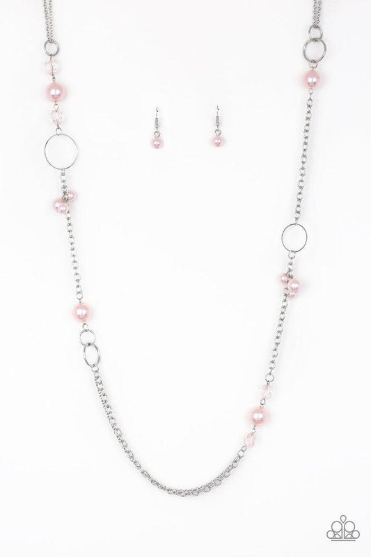 Paparazzi Necklace ~ Pageant Princess - Pink