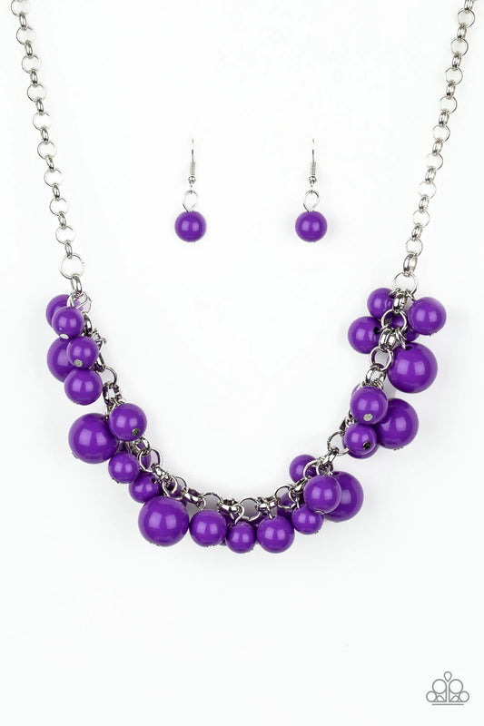 Paparazzi Necklace ~ Walk This BROADWAY - Purple