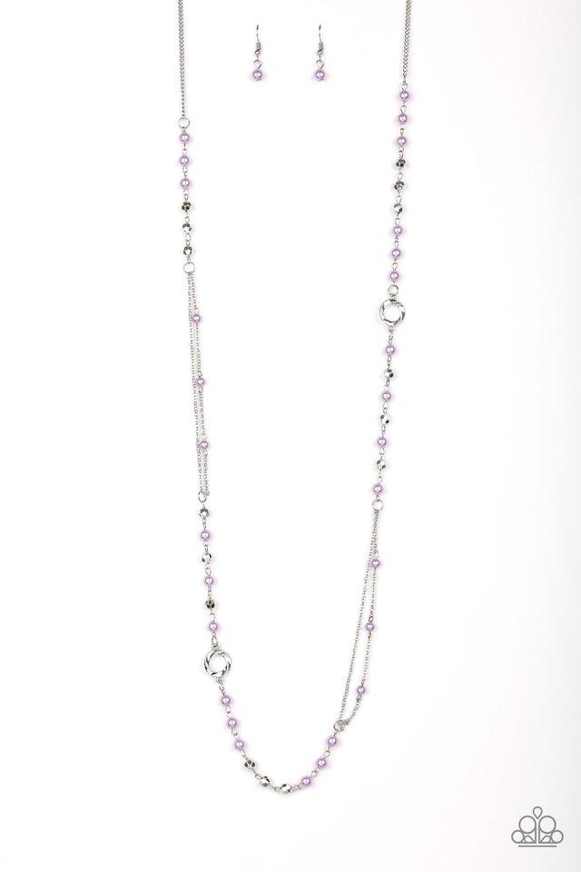 Paparazzi Necklace ~ Really Refined - Purple