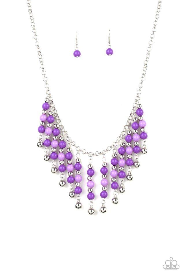 Paparazzi Necklace ~ Your SUNDAES Best - Purple