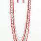 Paparazzi Necklace ~ Industrial Vibrance - Red