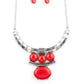 Commander In CHIEFETTE - Red - Paparazzi Necklace Image