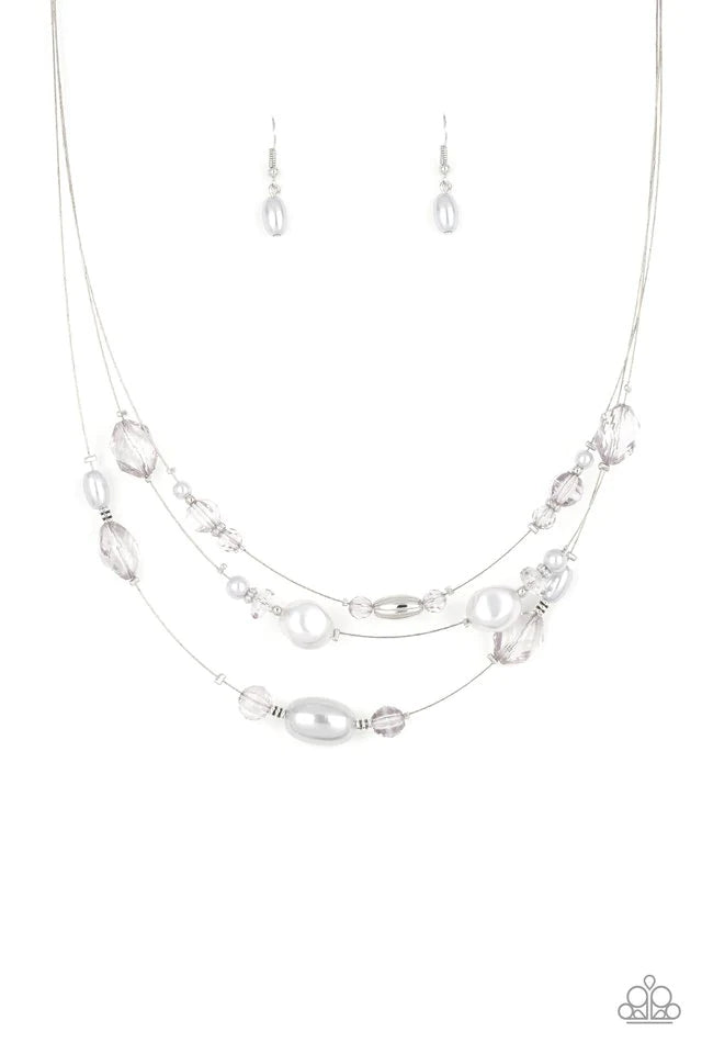 Collar Paparazzi ~ Pacific Pageantry - Plata