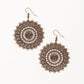 Globetrotting Guru - Copper - Paparazzi Earring Image