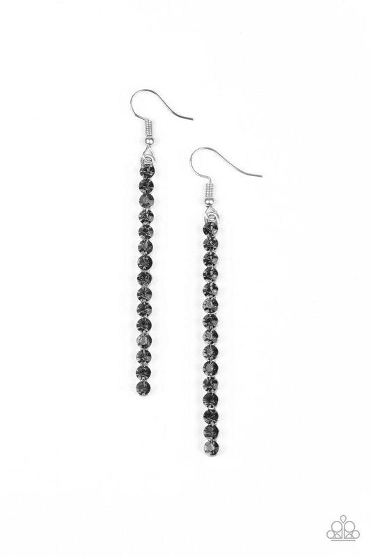 Paparazzi Earring ~ Grunge Meets Glamour - Silver