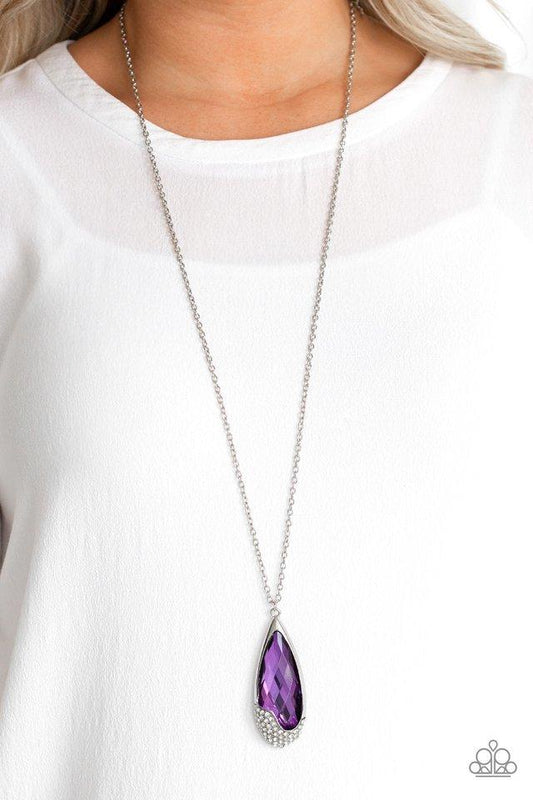 Paparazzi Necklace ~ Spellbound - Purple