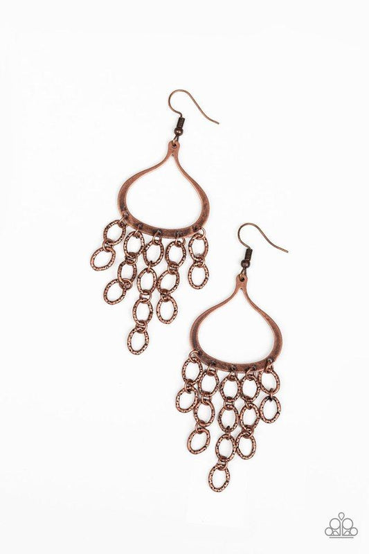 Paparazzi Earring ~ Total Net Revenue - Copper