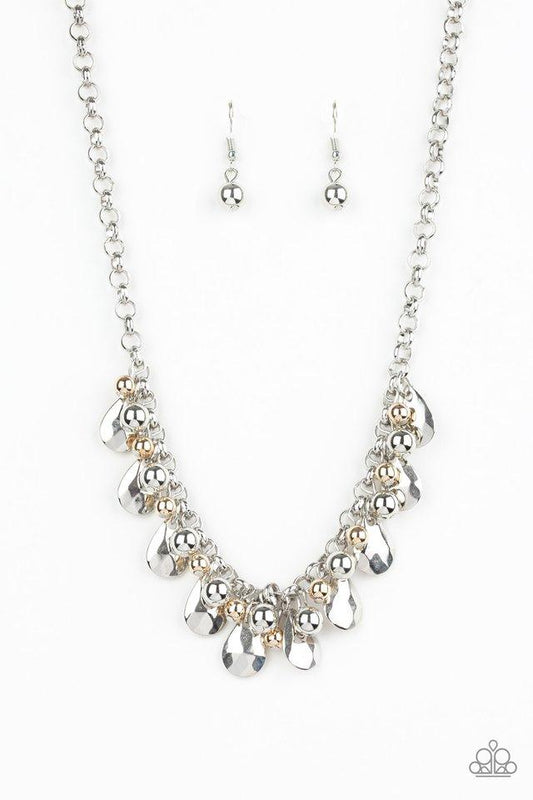 Paparazzi Necklace ~ Stage Stunner - Silver