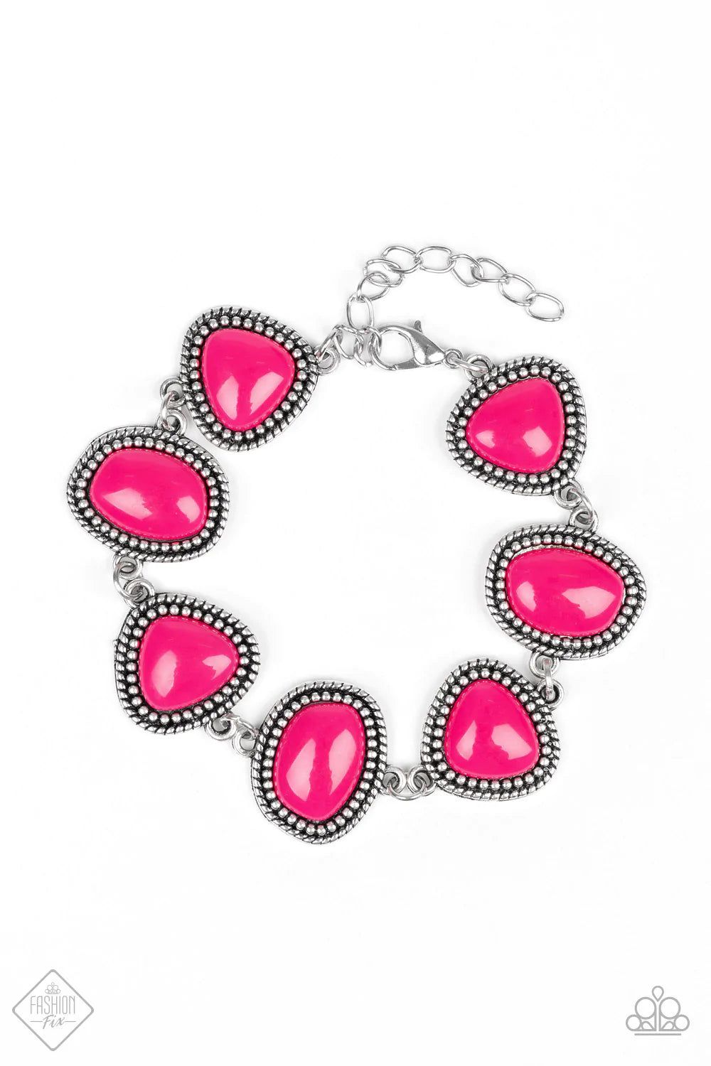 Pulsera Paparazzi ~ Vividly Vixen - Rosa