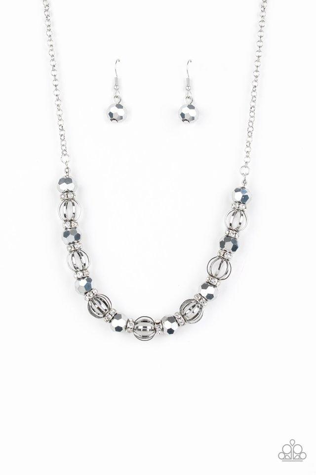 Paparazzi Necklace ~ Metro Majestic - Silver