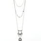 Paparazzi Necklace ~ Wildland Wonderland - White