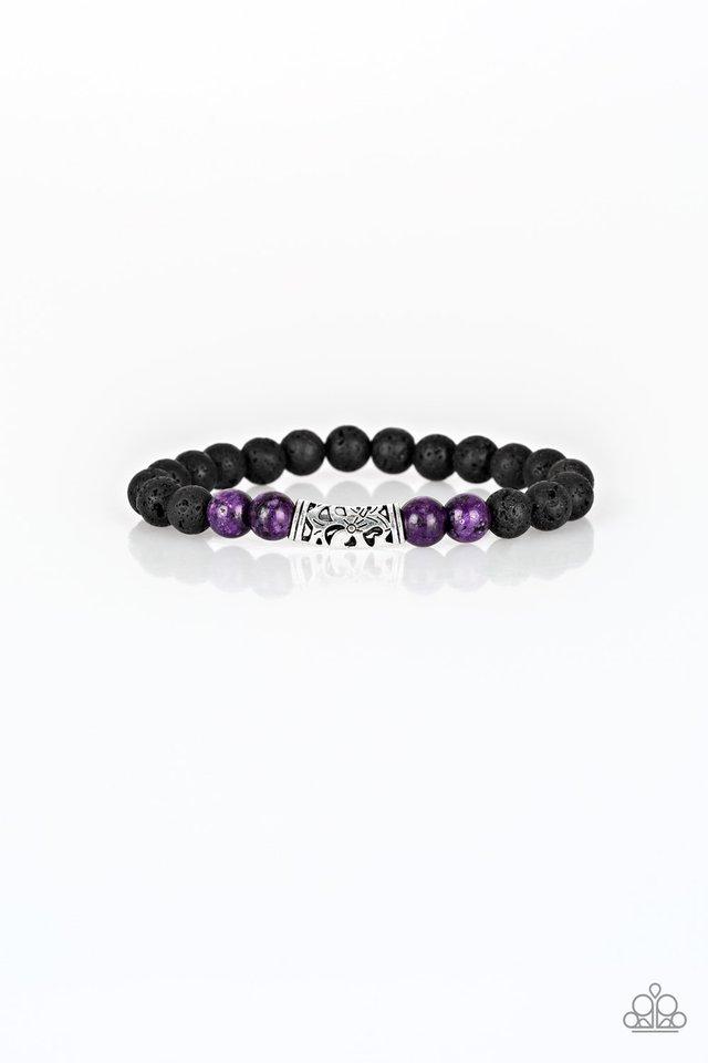 Paparazzi Bracelet ~ Modern Meditation - Purple