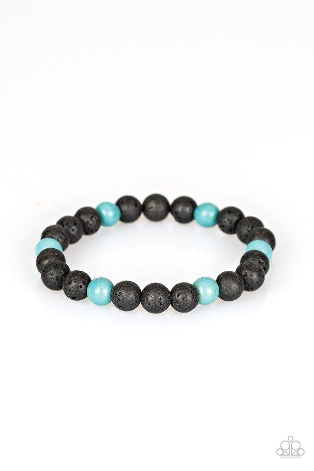 Paparazzi Bracelet ~ All Zen - Blue