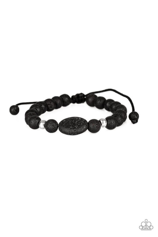 Makes Perfect SENSEI - Black - Paparazzi Bracelet Image