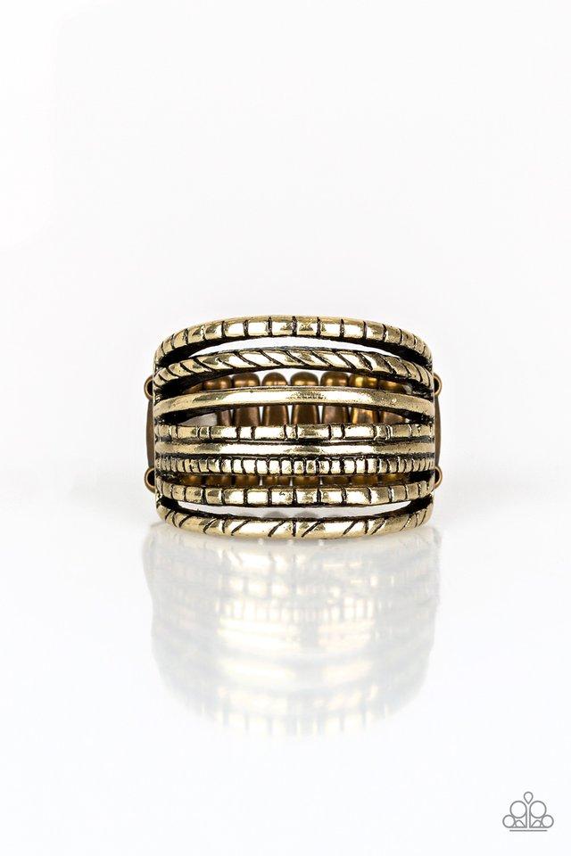 Paparazzi Ring ~ Basic Maverick - Brass