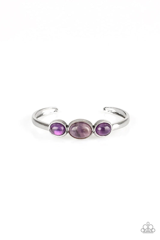 Paparazzi Bracelet ~ ROAM Rules - Purple