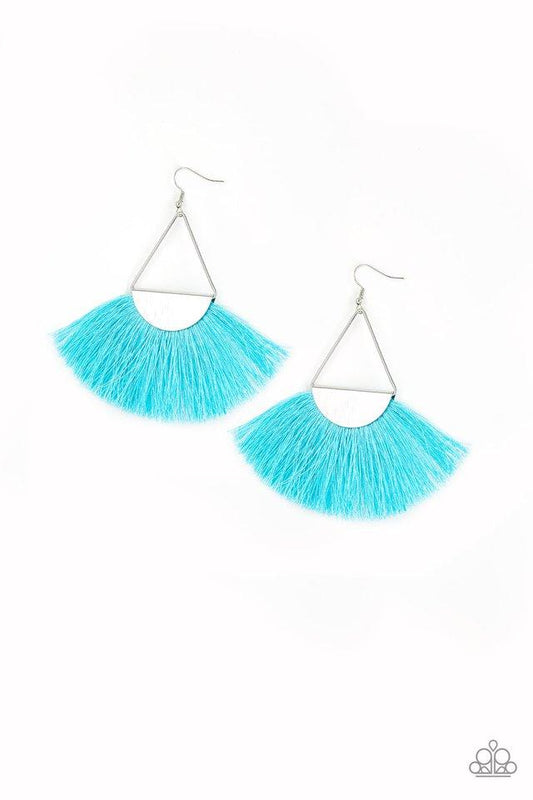 Paparazzi Earring ~ Modern Mayan - Blue