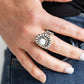 Poppy Pep - White - Paparazzi Ring Image