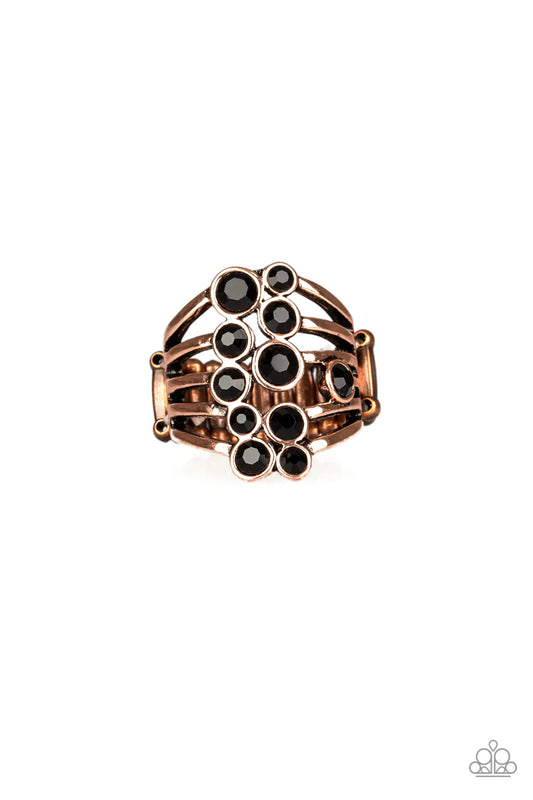 Paparazzi Ring ~ Meet In The Middle - Copper