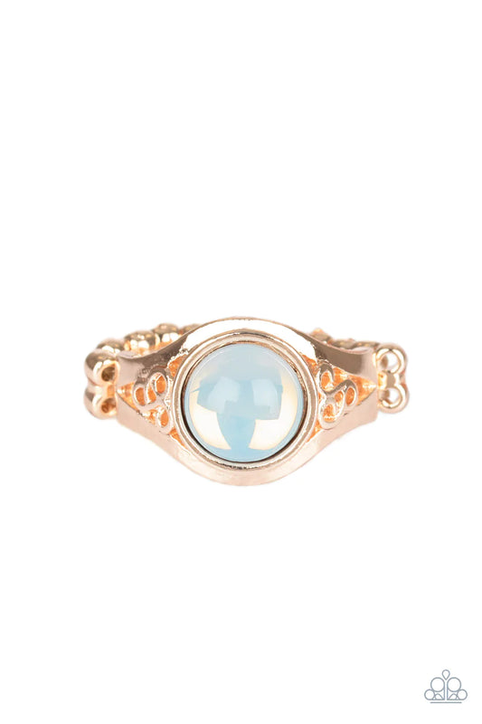 Paparazzi Ring ~ It Just Goes To GLOW - Rose Gold