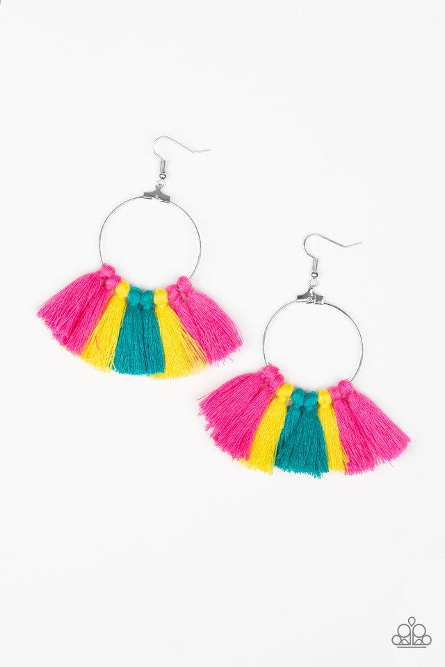 Paparazzi Earring ~ Peruvian Princess - Multi