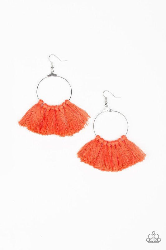 Paparazzi Earring ~ Peruvian Princess - Orange