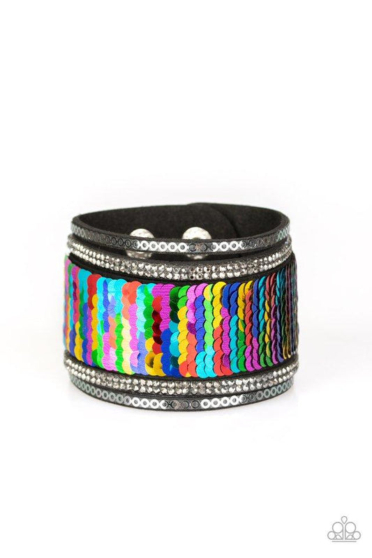 Pulsera Paparazzi ~ Cara o cola de sirena - Multi