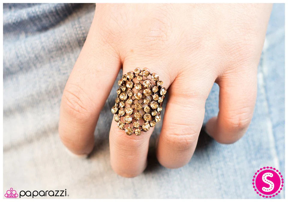 Anillo de paparazzi ~ Punto ciego - Cobre