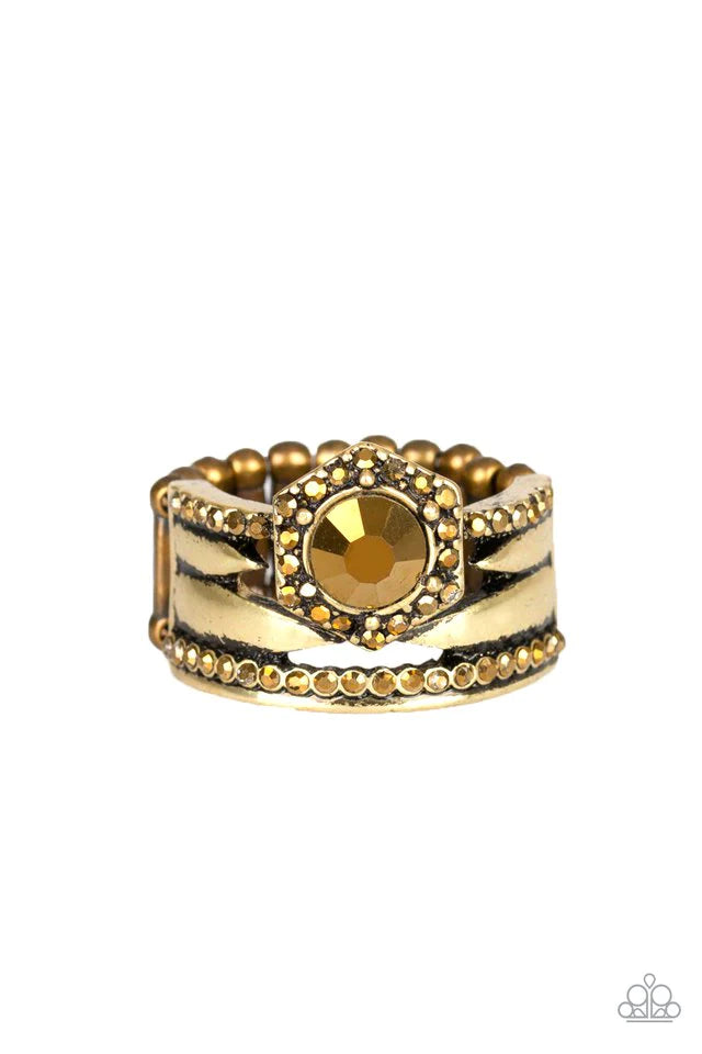 Paparazzi Ring ~ Modern Maven - Brass