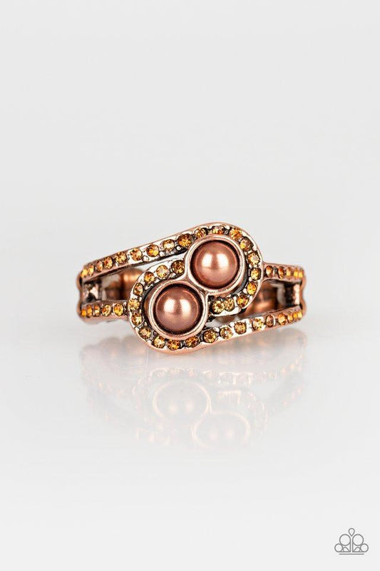 Paparazzi Ring ~ Collect Up Front - Copper