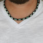 Slip and ROCKSLIDE - Green - Paparazzi Necklace Image