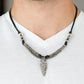 Paparazzi Necklace ~ Off With His ARROWHEAD - Black