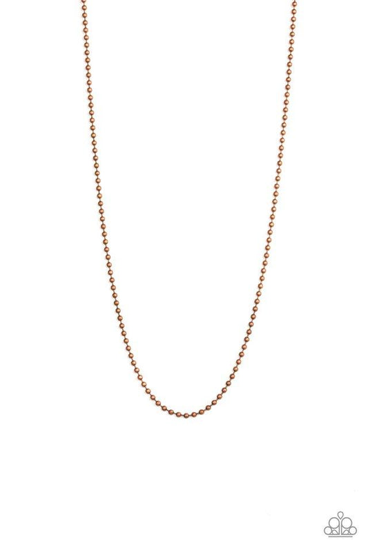 Paparazzi Necklace ~ Cadet Casual - Copper