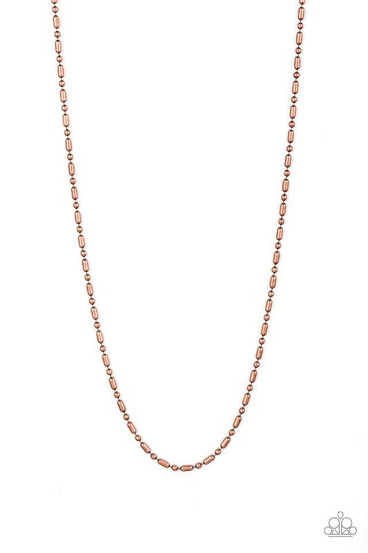 Paparazzi Necklace ~ Covert Operation - Copper