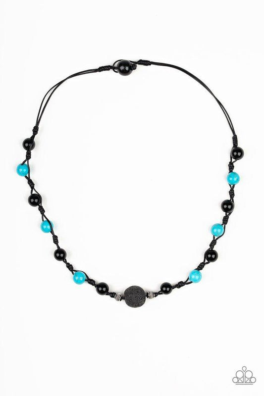 Paparazzi Necklace ~ Desert Guide - Blue