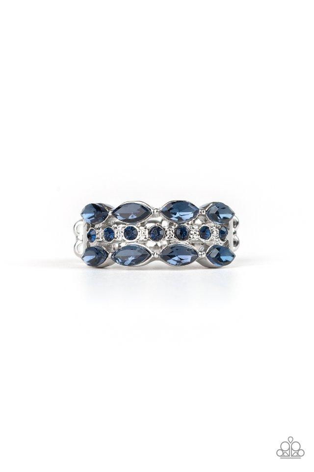 Paparazzi Ring ~ Distractingly Demure - Blue