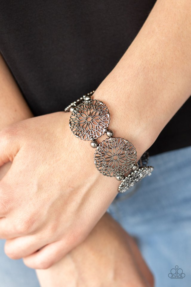 A Good MANDALA Is Hard To Find - Black - Paparazzi Bracelet Image