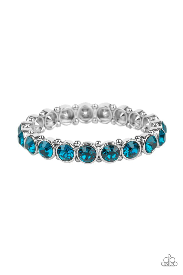 Paparazzi Bracelet ~ Sugar-Coated Sparkle - Blue