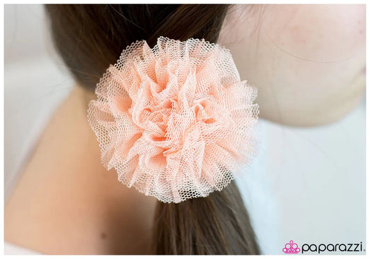 Paparazzi Hair Accessories ~ Nothing But Net - Orange