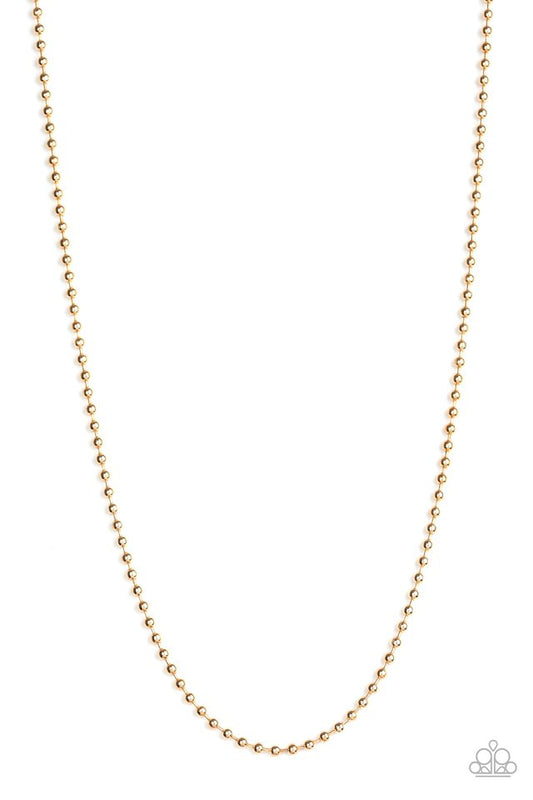 Cadet Casual - Gold - Paparazzi Necklace Image