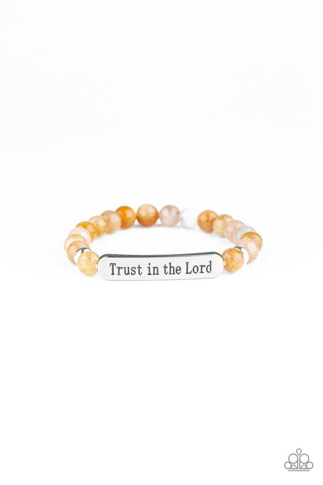 Paparazzi Bracelet ~ Trust Always - Brown