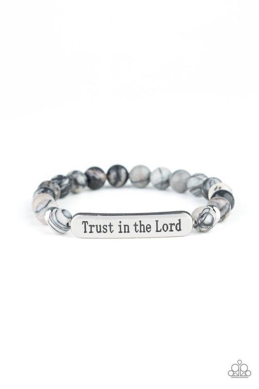 Paparazzi Bracelet ~ Trust Always - Black