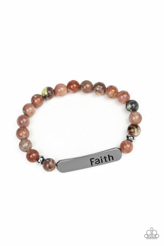 Paparazzi Bracelet ~ Faith In All Things - Multi